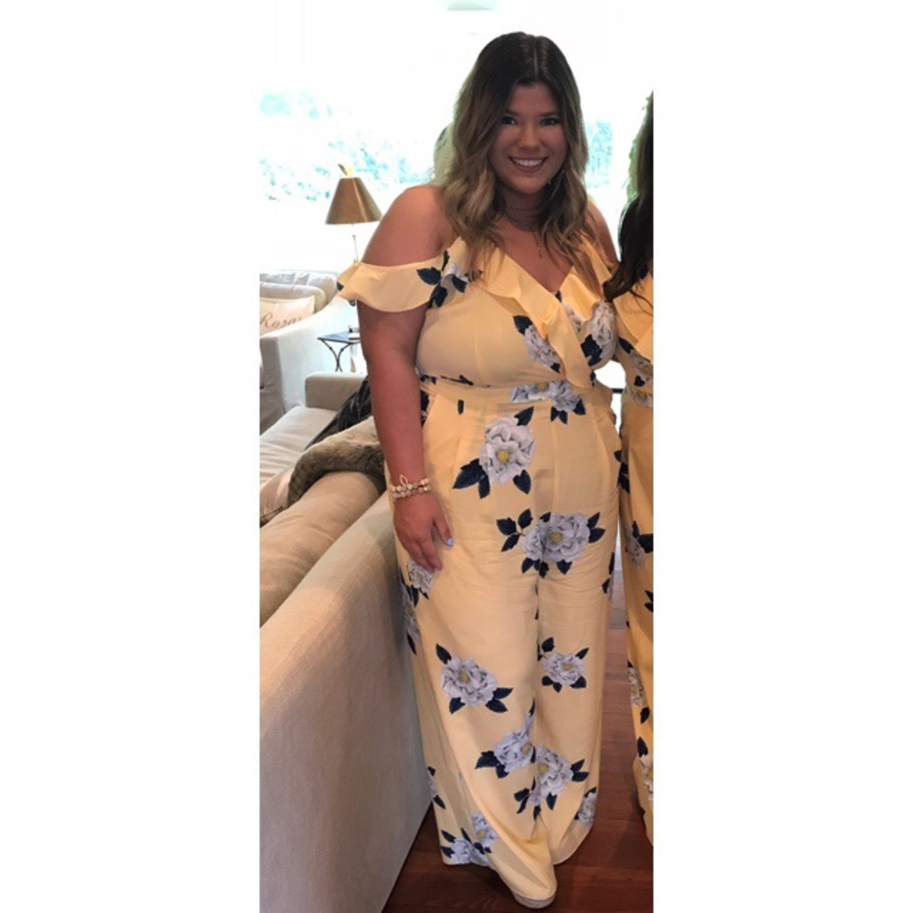 Yellow Target Jumpsuit